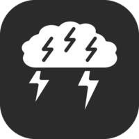 icono de vector de tormenta