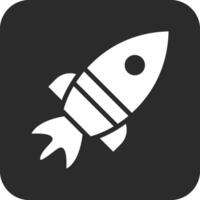 Space Booster Vector Icon
