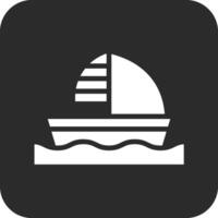 Dinghy Vector Icon