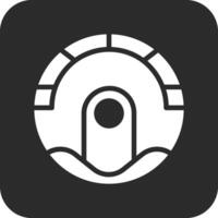 Robot Vaccum Vector Icon