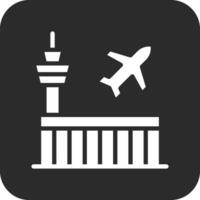 icono de vector de aeropuerto