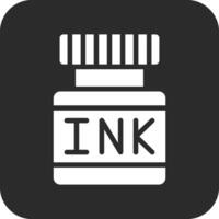 icono de vector de tinta