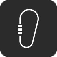 Carabiner Vector Icon