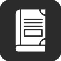 Closed Book Vector Icon