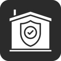 hogar seguridad vector icono