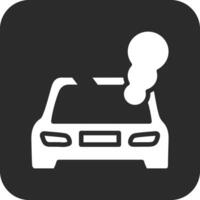 roto coche vector icono