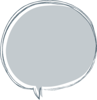 Colorful pastel blue color speech bubble balloon, icon sticker memo keyword planner text box banner, flat png transparent element design