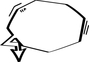 nero e bianca colore freccia punto discorso bolla Palloncino, icona etichetta promemoria parola chiave progettista testo scatola striscione, piatto png trasparente elemento design