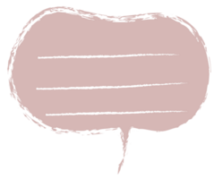 Colorful pastel color speech bubble balloon, icon sticker memo keyword planner text box banner, flat png transparent element design