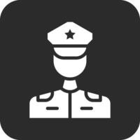 policía oficial vector icono