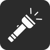 Flashlight Vector Icon