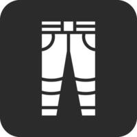 Firefighter Pants Vector Icon