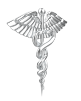 Medicine symbol isolated on background. 3d rendering - illustration png