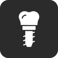 Dental Implant Vector Icon