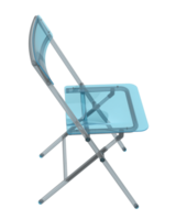 plegable silla aislado en antecedentes. 3d representación - ilustración png