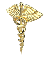 Medicine symbol isolated on background. 3d rendering - illustration png