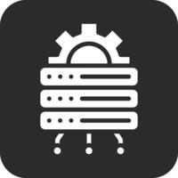Database Settings Vector Icon