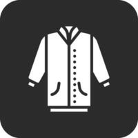 icono de vector de chaqueta