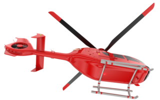 moderno helicóptero aislado en antecedentes. 3d representación - ilustración png