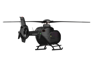 modern helikopter geïsoleerd Aan achtergrond. 3d renderen - illustratie png