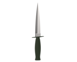 Dagger isolated on background. 3d rendering - illustration png