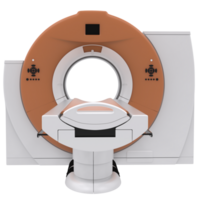 CT scanner isolated on background. 3d rendering - illustration png