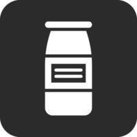 Milk Bottle Vector Icon