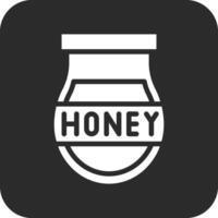 Honey Jar Vector Icon