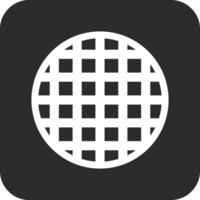 Waffle Vector Icon