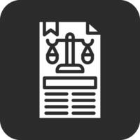 legal documentos vector icono