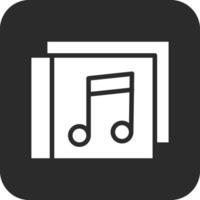 Music Album Vector Icon