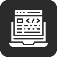 Website Coding Vector Icon