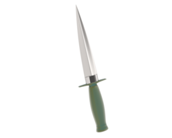 Dagger isolated on background. 3d rendering - illustration png