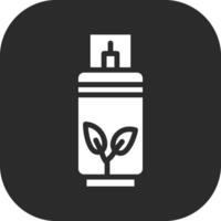 Biogas Cylinder Vector Icon