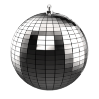 disco bal geïsoleerd Aan achtergrond. 3d weergave- illustratie png