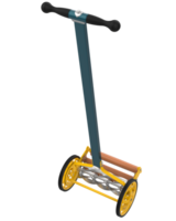 Lawn trimmer isolated on background. 3d rendering - illustration png