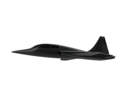 Combat aircraft isolated on background. 3d rendering - illustration png