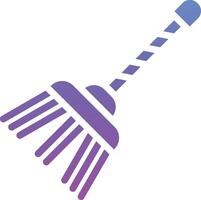 Broom Cleaning Vector Icon