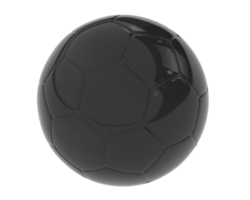 Football ball isolated on background. Soccer ball. 3d rendering - illustration png