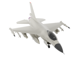 combattant jet isolé sur Contexte. 3d le rendu - illustration png