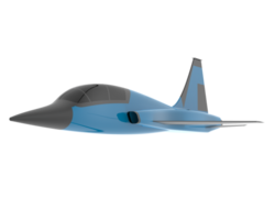 Combat aircraft isolated on background. 3d rendering - illustration png