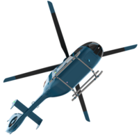 modern Hubschrauber isoliert auf Hintergrund. 3d Rendern - - Illustration png