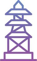 Signal Tower Vector Icon