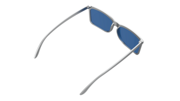 Soleil des lunettes isolé sur Contexte. 3d le rendu - illustration png