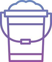 Water Bucket Vector Icon