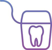 Dental Floss Vector Icon