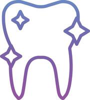 Clean Tooth Vector Icon