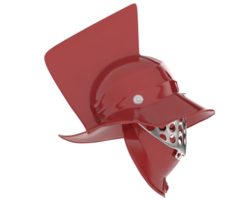 Medieval helmet isolated on background. 3d rendering - illustration png