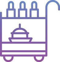 Serving Cart Vector Icon