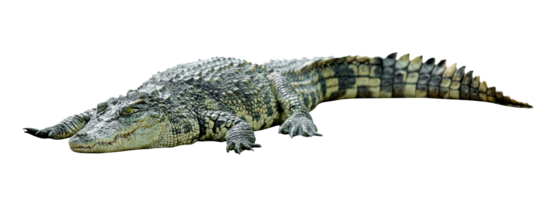 zoetwater krokodil geïsoleerd png